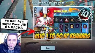 Mr Jay Plays Reaction On Pubg M10 Royal Pass Max 1 To 50 Rp | Larkiyo Ka Royal Pass 🤣🤣🤣
