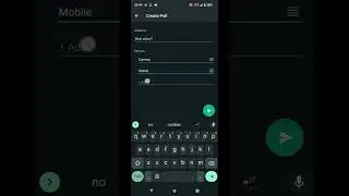finally! WhatsApp enable POLL feature  with new update! 