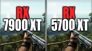 RX 7900 XT vs RX 5700 XT Benchmark Tests - Tested 20 Games