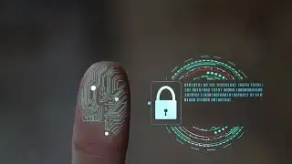 Fingerprint animation || Fingerprint sound || HUD UI || No-copyright