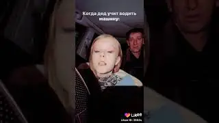 Как Дед меня учит водить машину-sst 