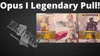 FFTCG Finally pulled an AWESOME Legendary from Opus 1