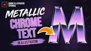 How To Create Metallic Text In Adobe Illustrator