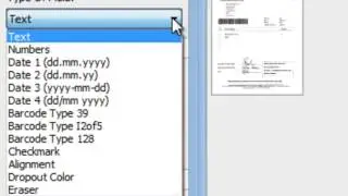 48 Forms Processing and Automatic Indexing System in PixEdit Document Scanning Software.