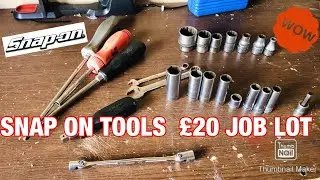 £20 JOB LOT OF SNAP ON TOOLS !! Snap on tool haul