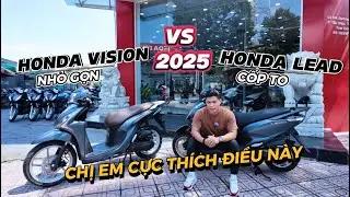 DETAILED REVIEW OF LEAD VS VISON VERSION 2025 | CHOOSE LEAD NOW if you know this | QUANG MOTOR