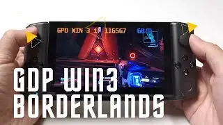 Portable Console Device Gameplay   GPD WIN3 Playtest Borderlands 3