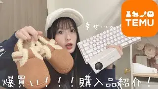 【激安】TEMUで自分にご褒美！！爆買い購入品紹介