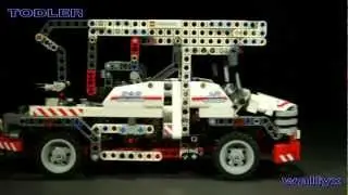 Lego 8071 Technic Ciężarówka z przenośną skrzynią