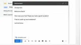 SCHEDULE SEND DESKTOP