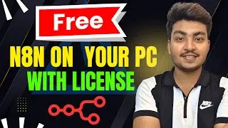 How To Install N8N Locally On Your PC With NODEJS For FREE In Hindi?