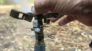 How to adjust a impact sprinkler #orbitirrigatio#rainbirdirrigation