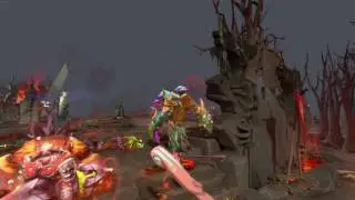 crushing blow