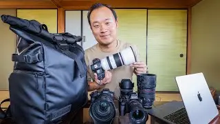What's in My Camera Bag - Corporate Portrait Shoot Edition