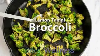 Lemon Tahini Broccoli Side Dish Recipe