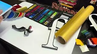 Gold translucent for channel letters