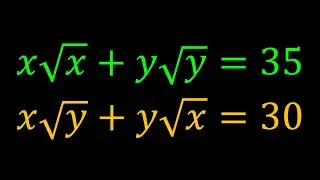 A Nice Radical System | Can you solve? #maths