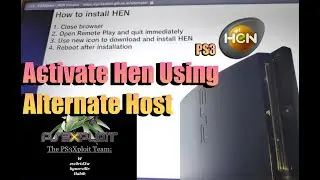 How to Activate PS3 Hen Using the Alternate Host | Ps3xploit Down