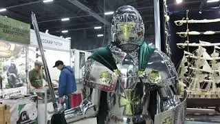 Рыцарь приехал в Москву на  Выставку Клинок/The knight came to Moscow for the Blade Exhibition!