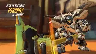 Overwatch tank Reinhardt masacre defendiendo la carga