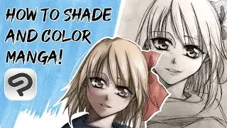How to color your pencil sketch in CLIP STUDIO?