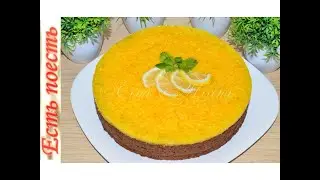 🍊Пирог шоколадно - творожный с апельсином.