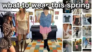 how to *actually* style outfits for spring 2024!