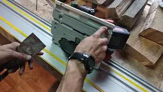 пила Metabo KS 18 LTX 57 и шина для погружных пил AMS