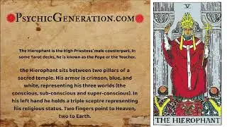 The Hierophant Tarot Card Meanings #shorts