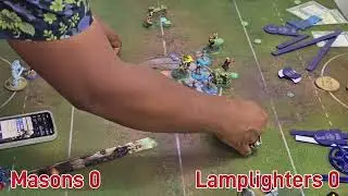 Guild Ball Season 4.6 Masons vs Lamplighters