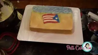 Puerto Rican Pride Cake | Pati Cake Speed Decorating