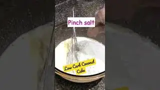Low Carb COCONUT CAKE