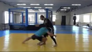 Уроки грэпплинга 5. Проход в две ноги с переводом в сайд контроль