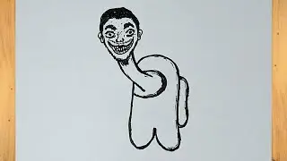 Menggambar Skibidi Toilet Among Us | Cara Menggambar Skibidi Toilet