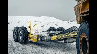 DB45 offroad trailer attaching to ADT