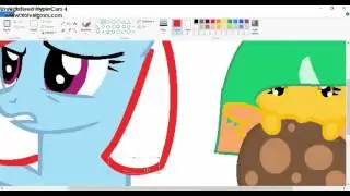 Mlp Speedpaint (My Oc) Curious -Firey Oc