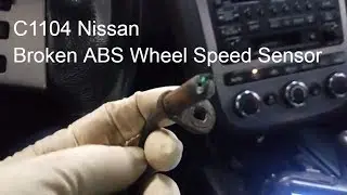 C1104 NISSAN Front Left Sensor 1 