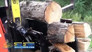 Halverson Wood Processor Product Overview + Field Demo | Skid Steer Solutions