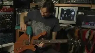 Paul Gilbert plays guitar with a Makita cordless drill