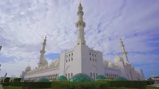 Beautiful mosque - Islamic background video no copyright HD