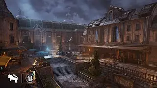 [UE5] The Rally Point Environment / Unreal Engine 5 Marketplace Content