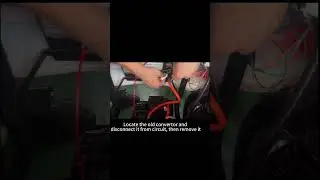 How to replace the convertor on scooter  AFD-4L