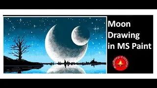 How to Make a Drawing in MS Paint | ✌ Painting in Computer | 