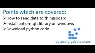 How to send data to thingsboard using python