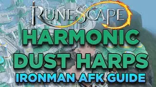 Runescape - Priff Harps Guide PERFECT FOR IRONMAN & AFK TRAINING! Harmonic Dust Collection!