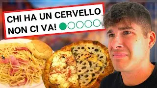 Provo i 3 PEGGIORI RISTORANTI di Roma (carbonara, pizza...)