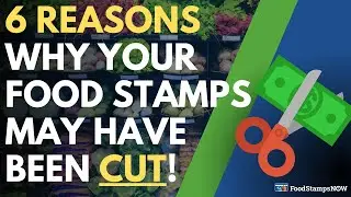 6 Reasons Why Your Food Stamps May Have Been CUT | Food Assistance Update