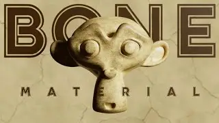 Blender Bone Material | Procedural Bone Material in blender