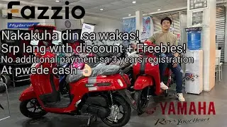 Yamaha Fazzio 125 - 92.9k All in with Discount + Freebies