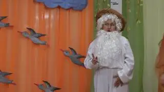 Сюрпризный момент от Гриба Боровика на осеннем утреннике 2017 в младшей группе.